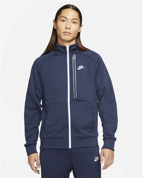 Nike Sportswear N98 Pack tribute full zip jacket in blue